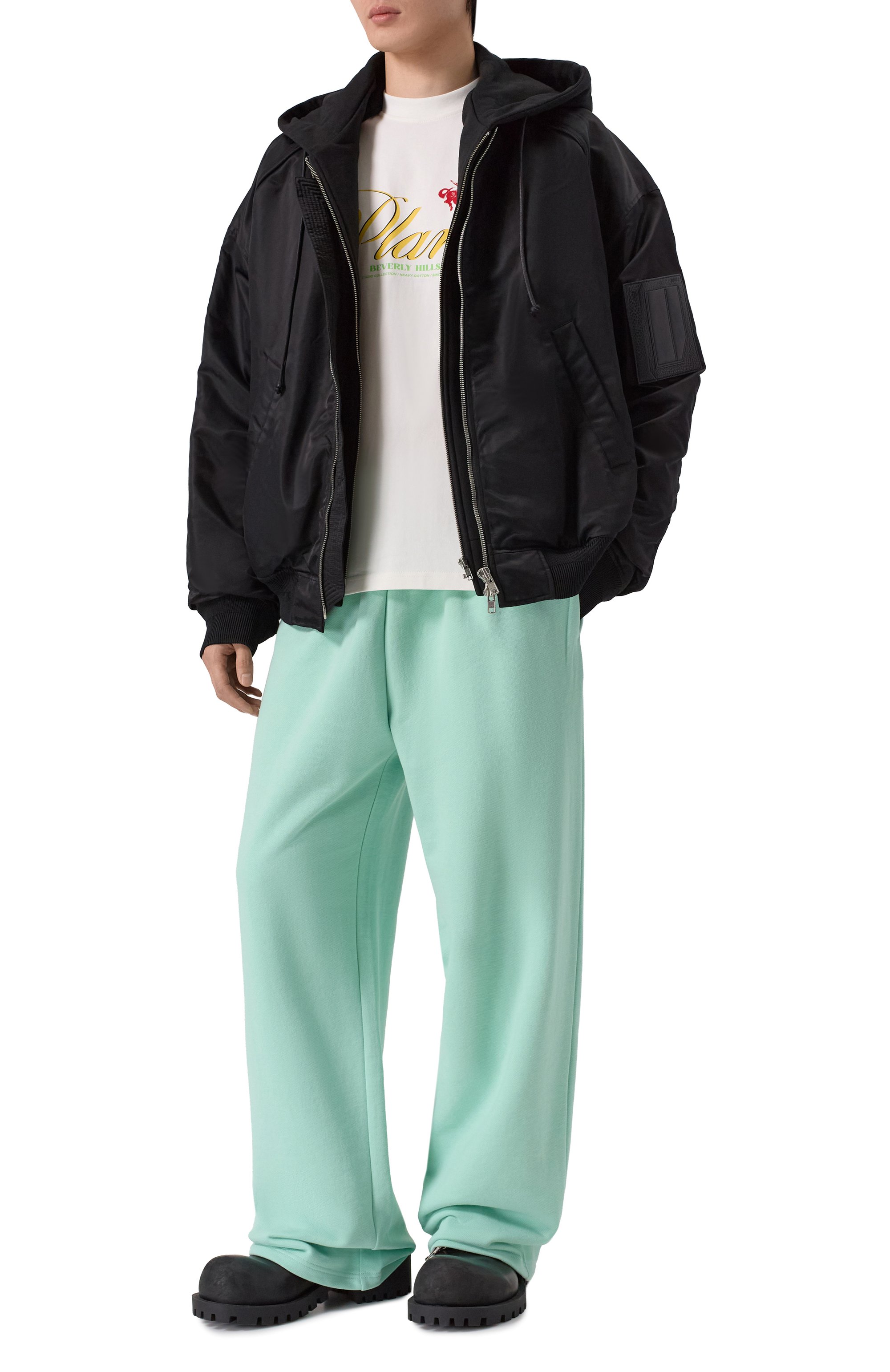 Хлопковая футболка PLANTA ROSA, арт. PR/T02/ASCEND-GLOW/300VELVET, фото 2