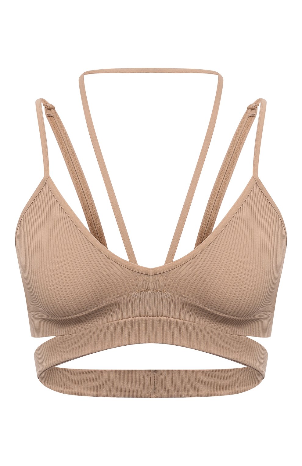 Бра-топ ANDREADAMO бежевого цвета по цене 5995 руб., арт. ADSS22GP05032475, фото 1 Бра-топ ANDREADAMO, арт. ADSS22GP05032475, фото 1