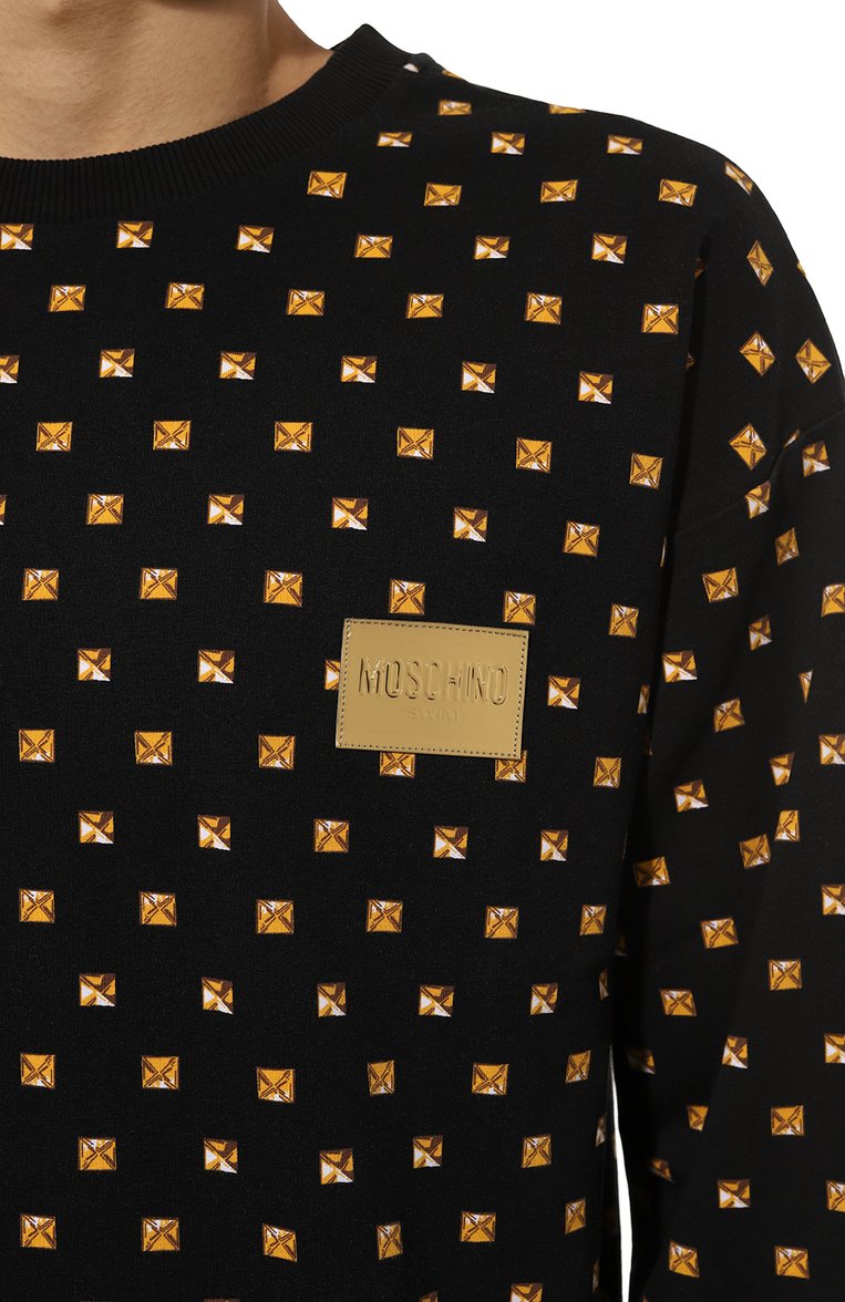 Хлопковый свитшот MOSCHINO, арт. A1705/9411, фото 1