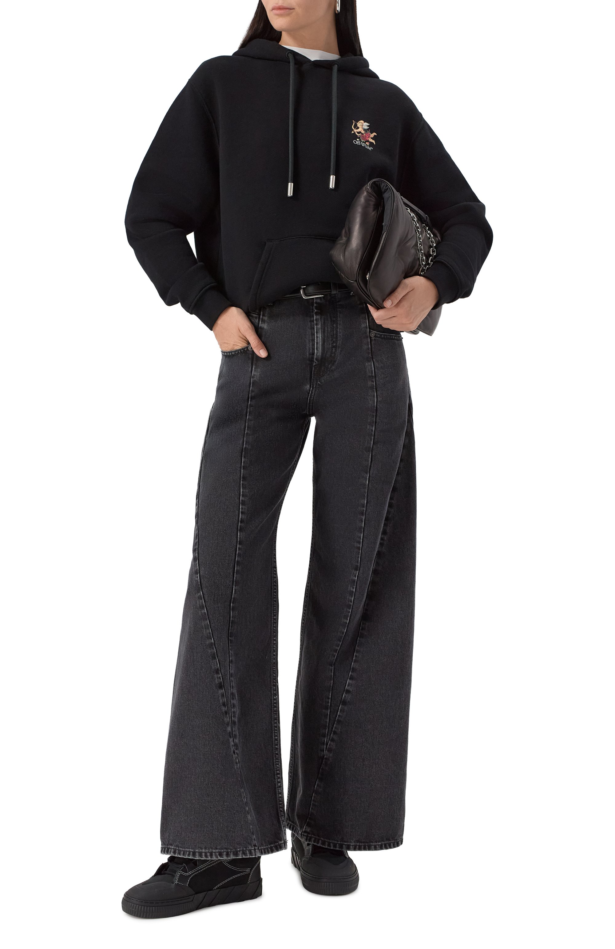 Замшевые кеды vulcanized 779 OFF-WHITE, арт. 0WIA28FC99LEA001, фото 2