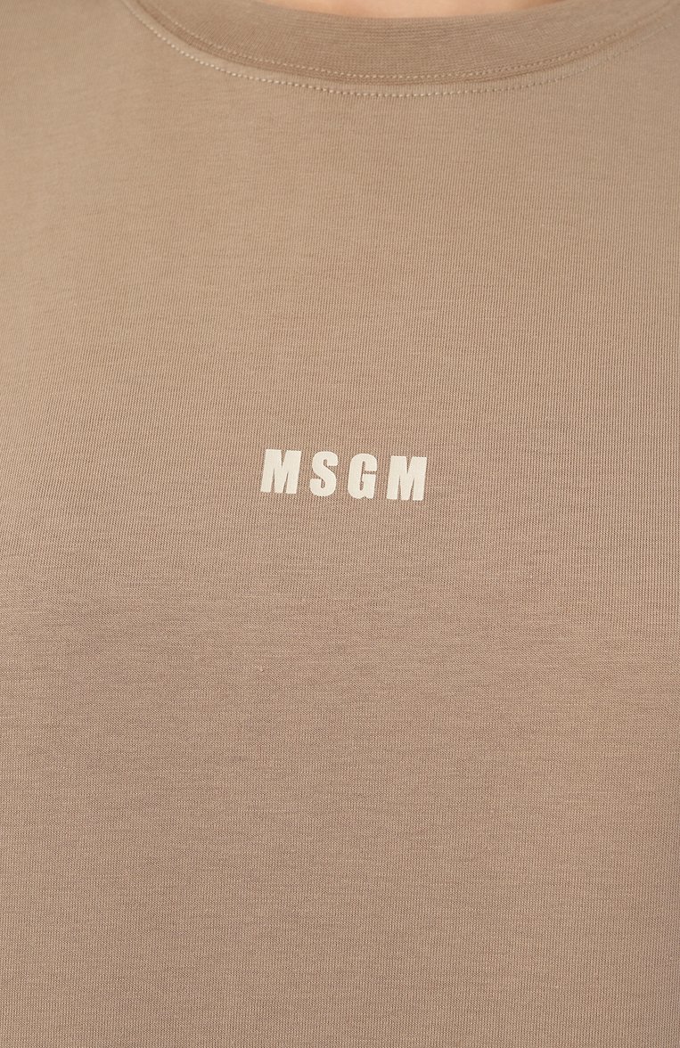 Хлопковая футболка MSGM, арт. 3541MDM500/237798, фото 1