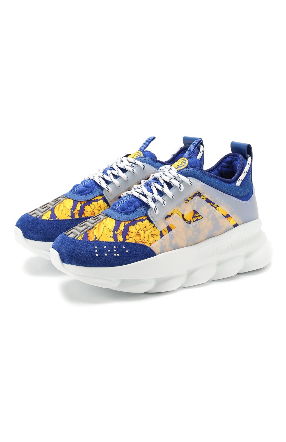 Комбинированные кроссовки chain reaction VERSACE, арт. DSU7071E/D31TG, фото 1