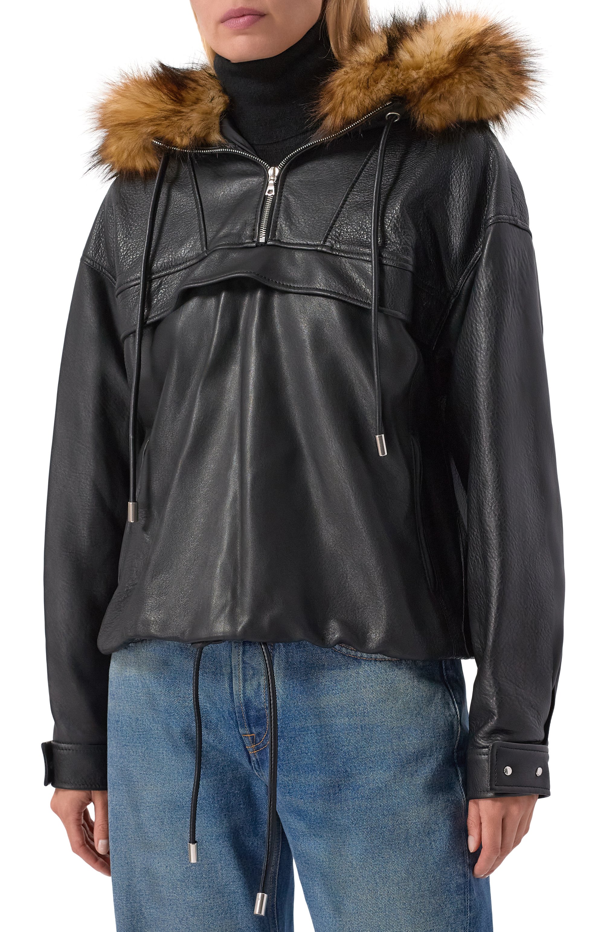 Кожаная куртка  DAVID KOMA, арт. PF25DK23J, фото 3