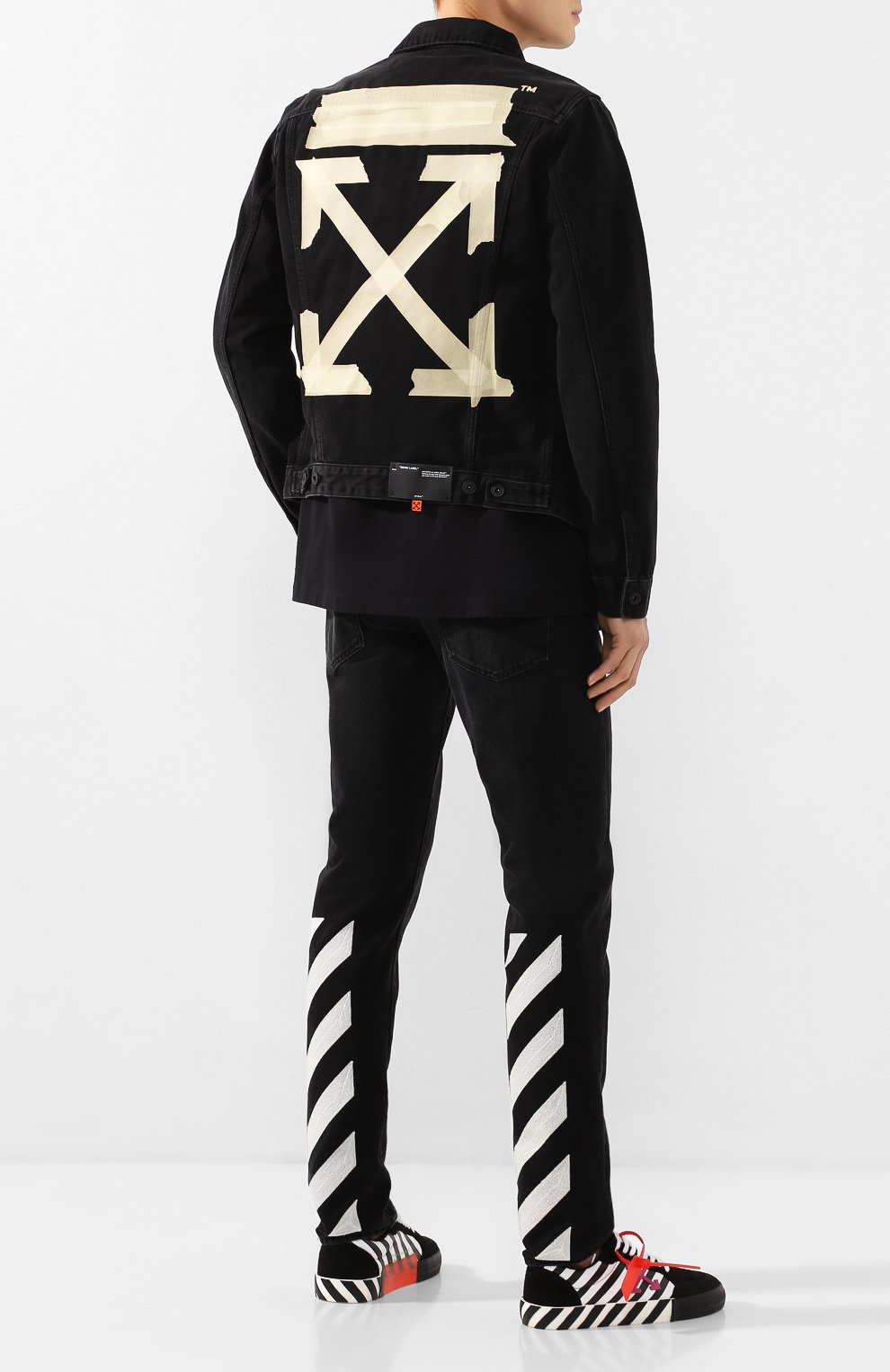 Хлопковая куртка OFF-WHITE, арт. 0MYE005R20E540021048, фото 2