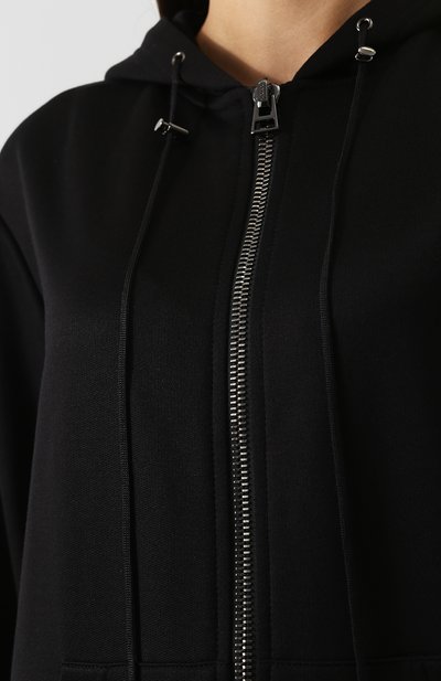 Однотонный кардиган из смеси хлопка и шелка с капюшоном TOM FORD, арт. GIJ005-FAX351, фото 5