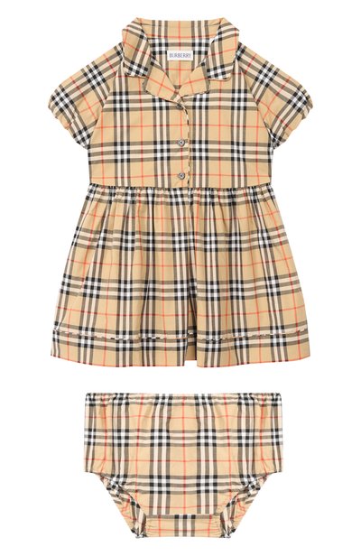 Комплект из платья и шорт BURBERRY, арт. 8126411