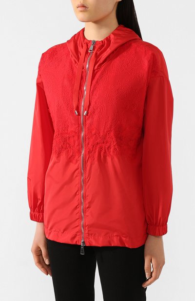 Куртка ERMANNO ERMANNO SCERVINO красного цвета по цене 69400 руб., арт. 46T CP15 TAF, фото 3 Куртка ERMANNO ERMANNO SCERVINO, арт. 46T CP15 TAF, фото 3