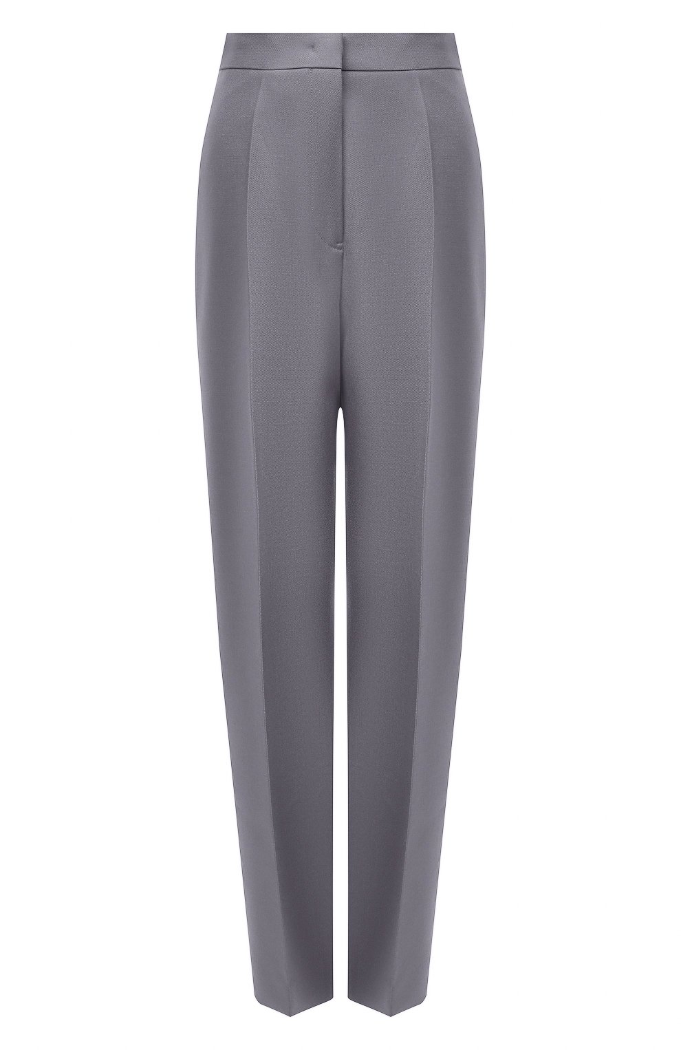 Шерстяные брюки JIL SANDER серого цвета по цене 108500 руб., арт. JSPS300425-WS201000, фото 1 Шерстяные брюки JIL SANDER, арт. JSPS300425-WS201000, фото 1