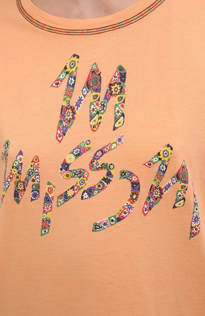 Хлопковая футболка M MISSONI, арт. 2DL00097/2J005T, фото 5