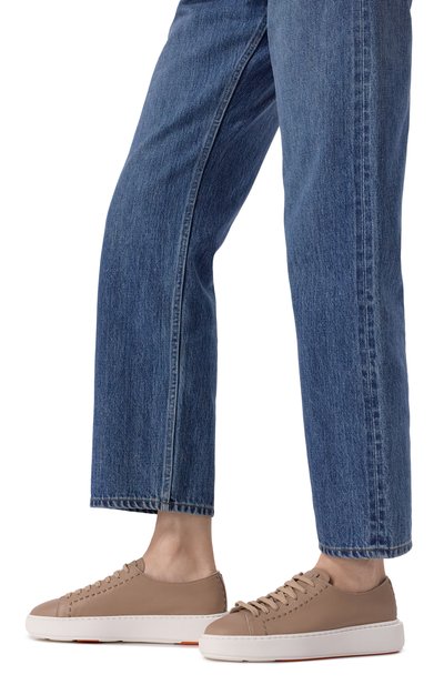 Кожаные кеды SANTONI, арт. WBCG61355BARTDYI, фото 3