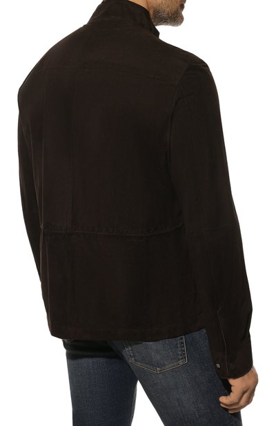 Замшевая куртка ZEGNA, арт. UZPSP/Y263, фото 4