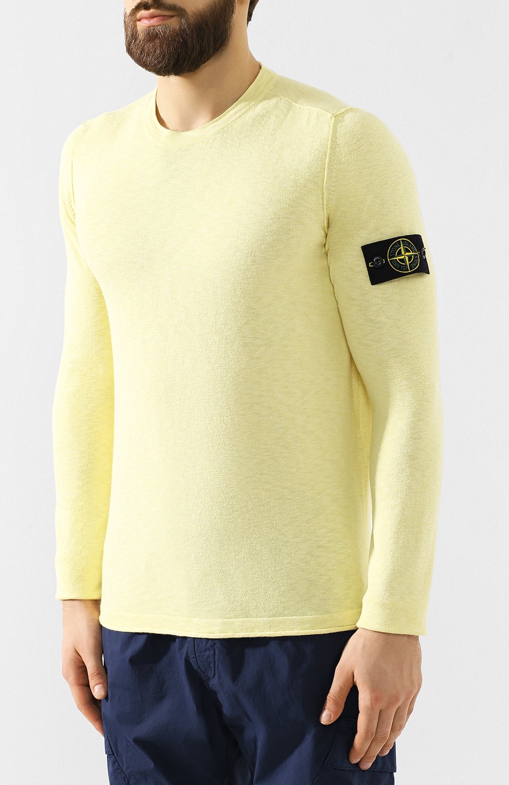 Хлопковый джемпер STONE ISLAND, арт. 7015502B0, фото 3