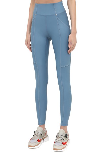 Легинсы HEROINE SPORT голубого цвета по цене 14300 руб., арт. HS-4-086/SUMMER 2020, фото 3 Легинсы HEROINE SPORT, арт. HS-4-086/SUMMER 2020, фото 3