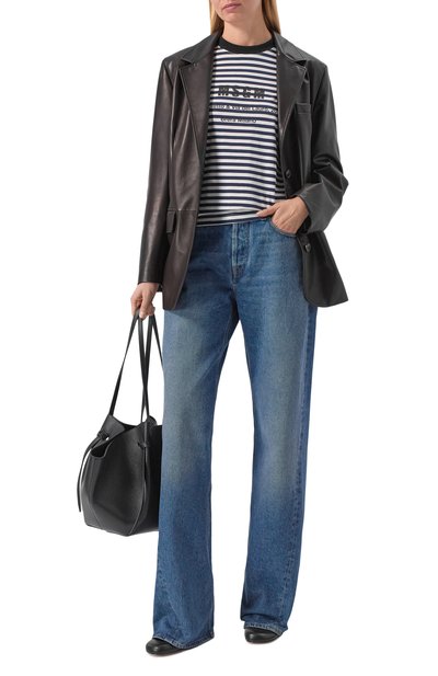 Хлопковая футболка MSGM, арт. 4041MDM118N/267128, фото 2