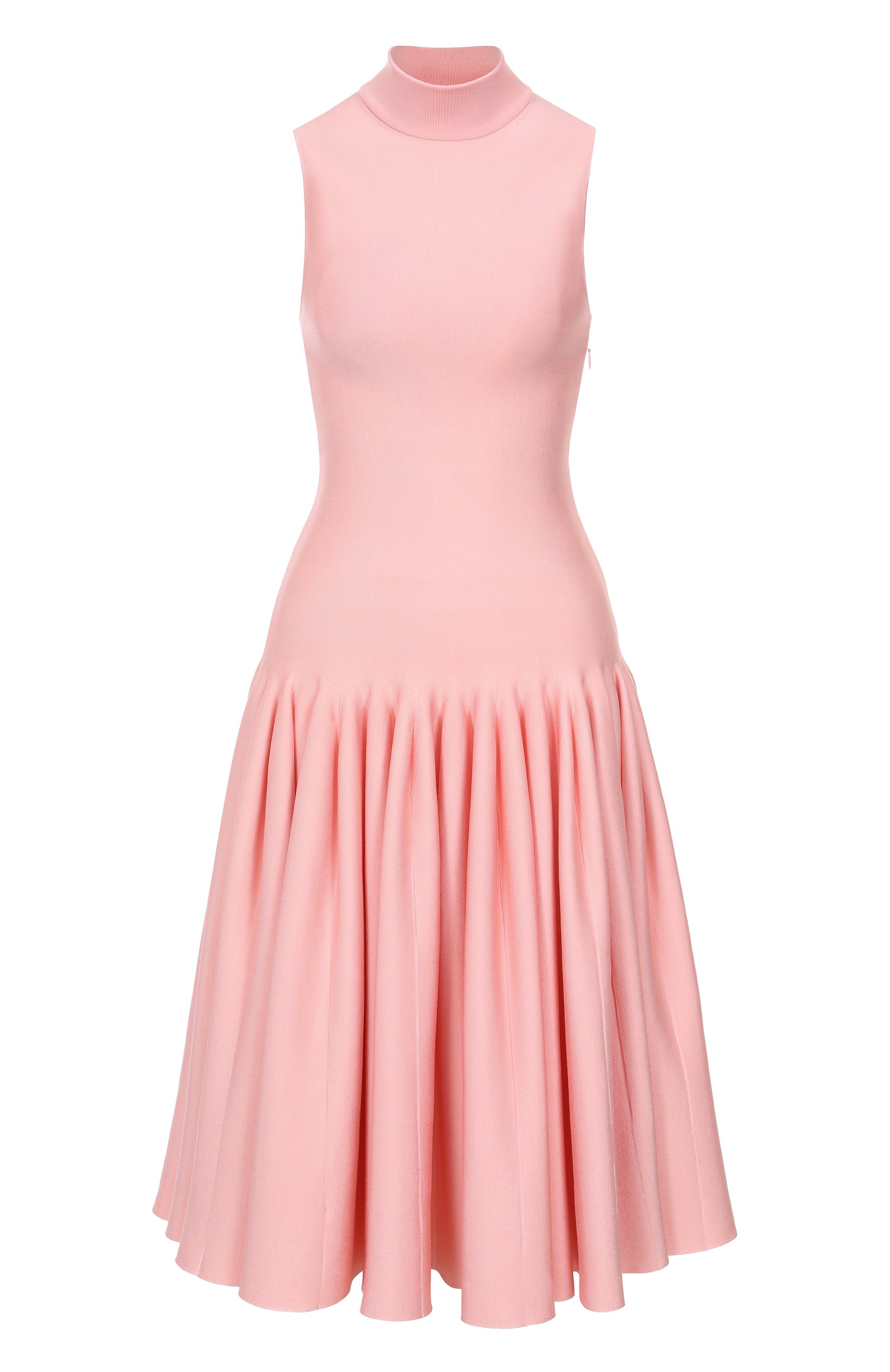 Платье из вискозы и шерсти ALAIA, арт. AA9R2645K032A, фото 1