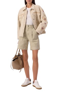 Хлопковые шорты ISABEL MARANT ETOILE, арт. SH0190FA/C1G01E, фото 2