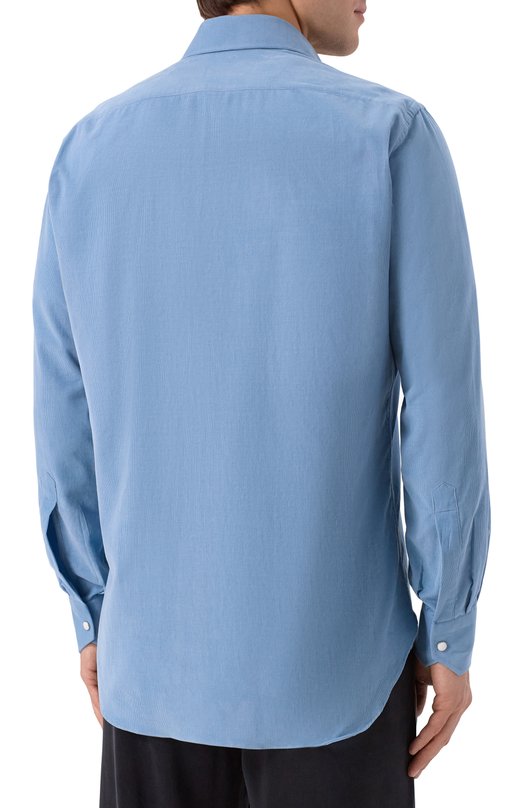 Вельветовая рубашка MVST MAN SHIRT L/S/0620 Голубой  MAN SHIRT L/S/0620 Фото 4