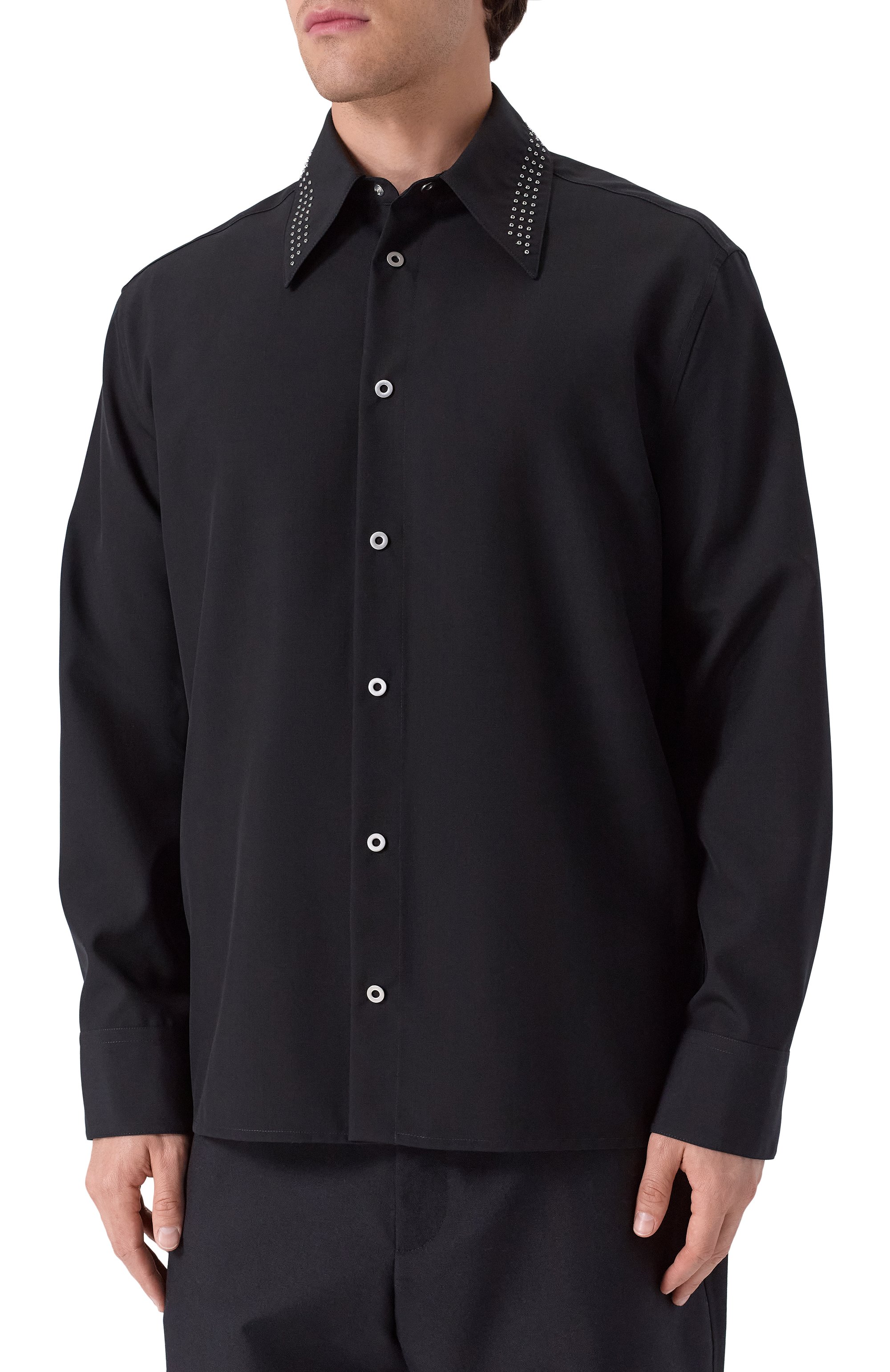 Шерстяная рубашка JIL SANDER, арт. J22DL0318-J40249, фото 3