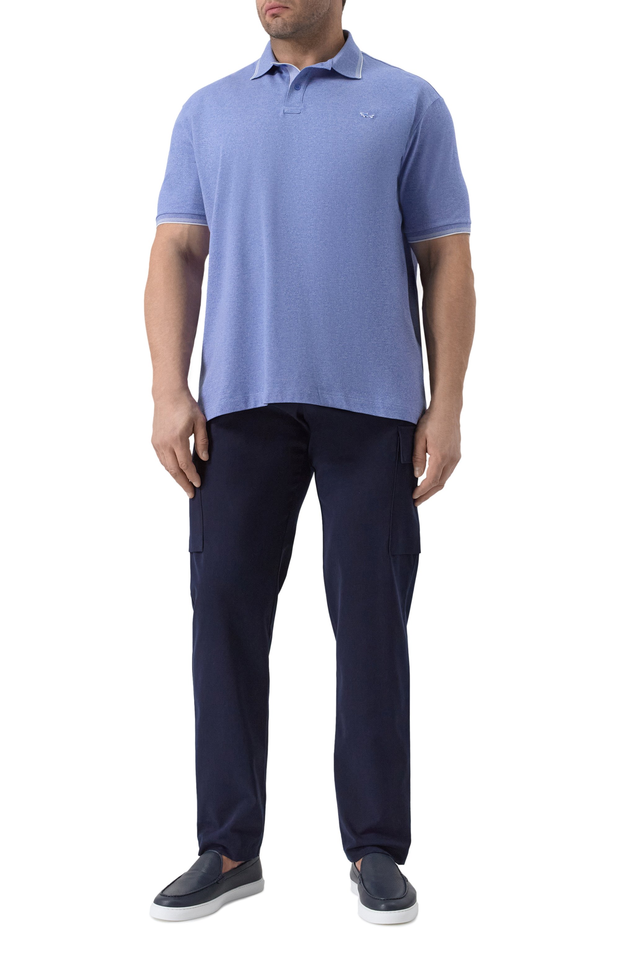 Хлопковое поло PAUL&SHARK, арт. 25411205/3XL, фото 2