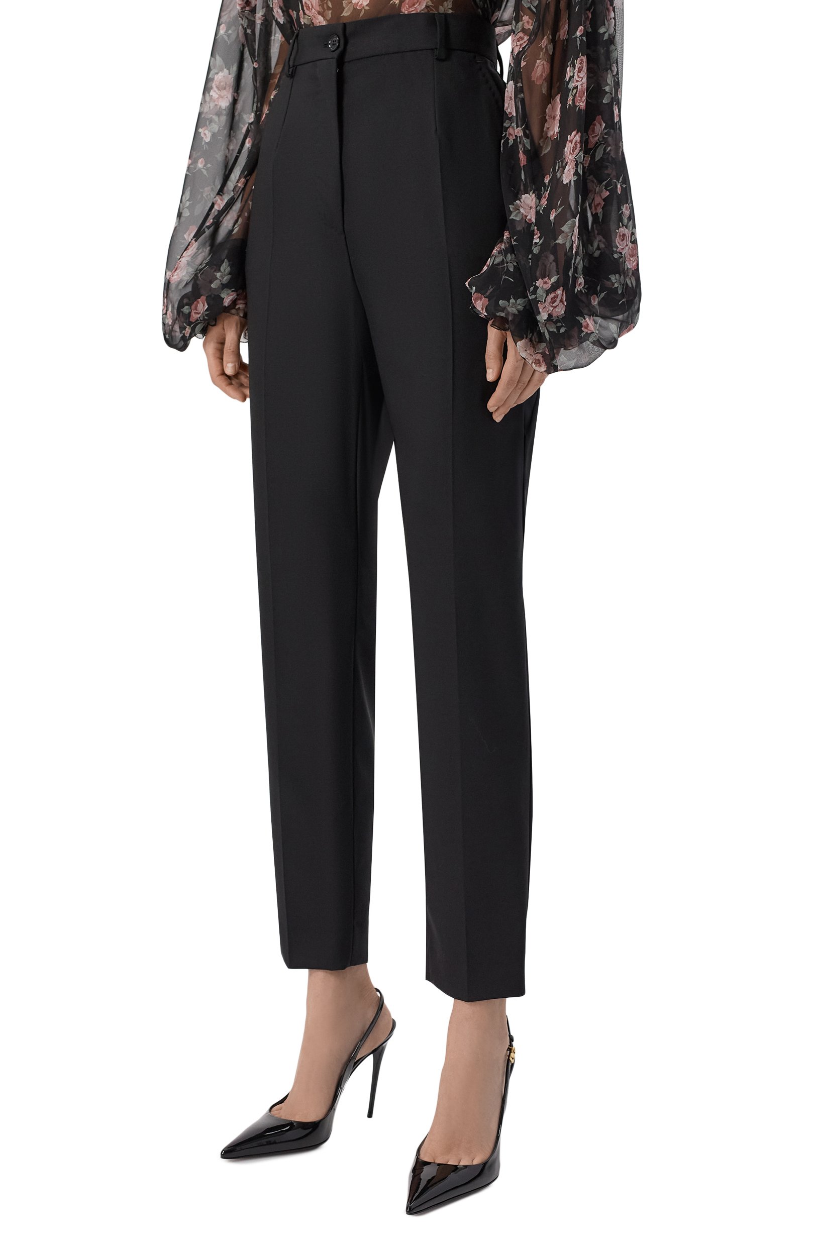 Шерстяные брюки DOLCE & GABBANA, арт. FTAM2T/FU28D, фото 3