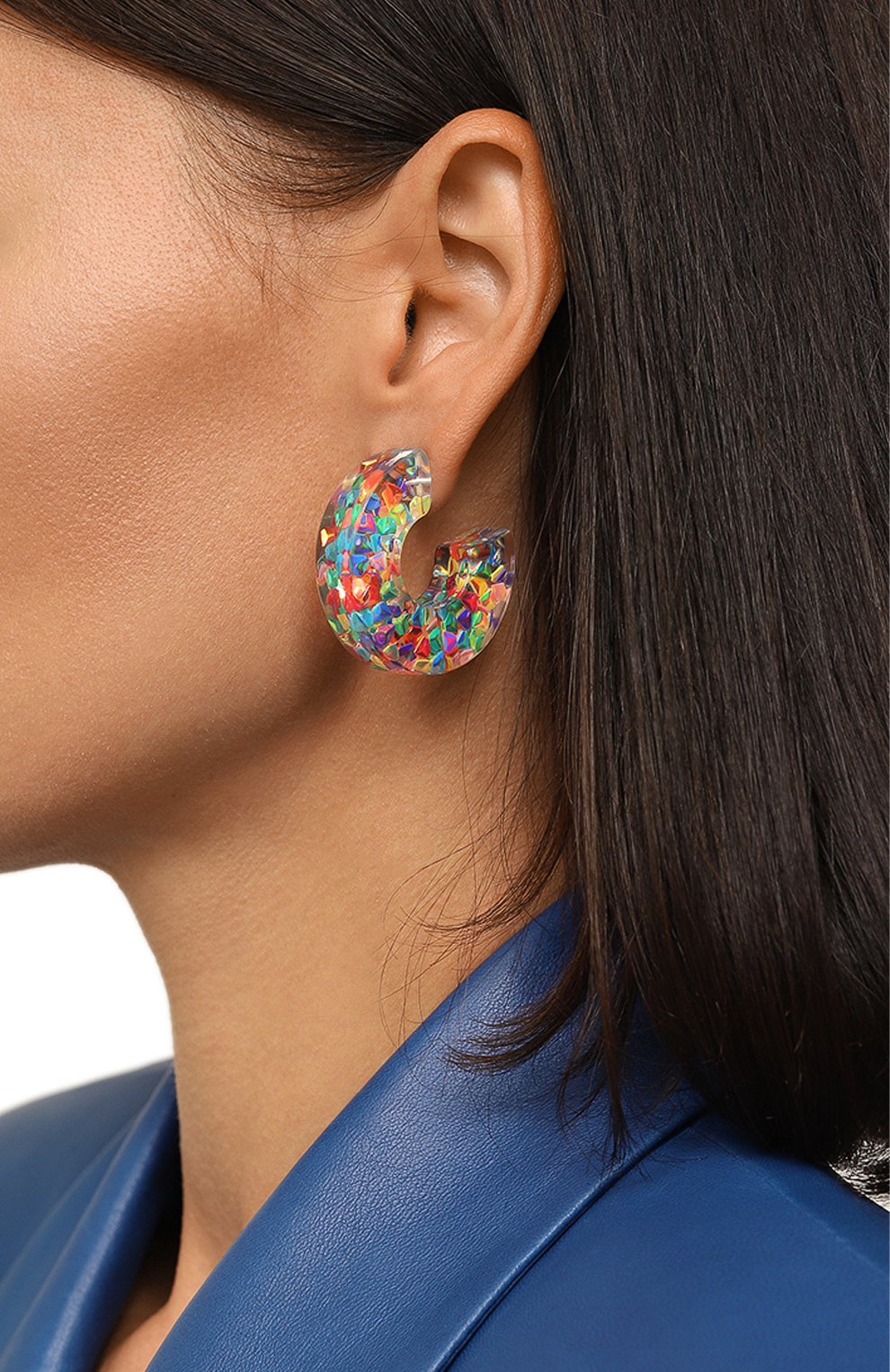 Серьги CRYSTAL HAZE, арт. C0NFETTI H00PS, фото 2