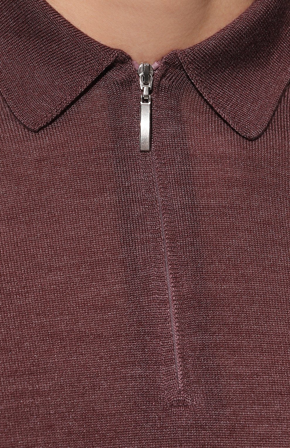 Поло из шерсти и шелка GRAN SASSO, арт. 57137/13190, фото 5