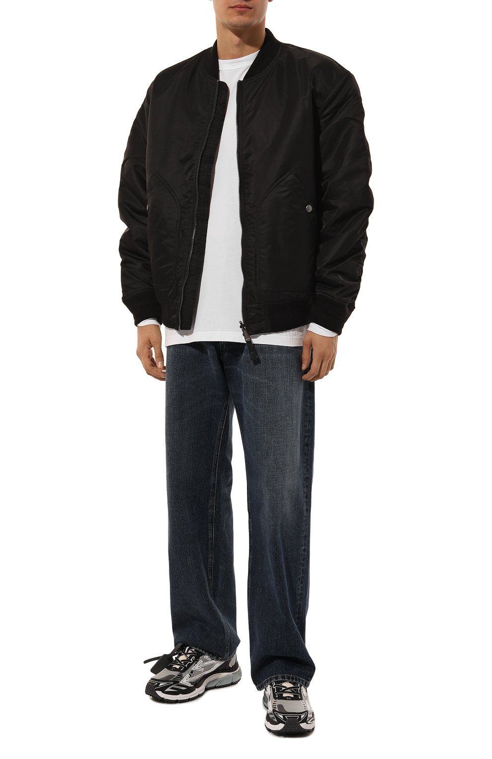 Комбинированные кроссовки be right back OFF-WHITE, арт. 0MIA295C99FAB001, фото 2