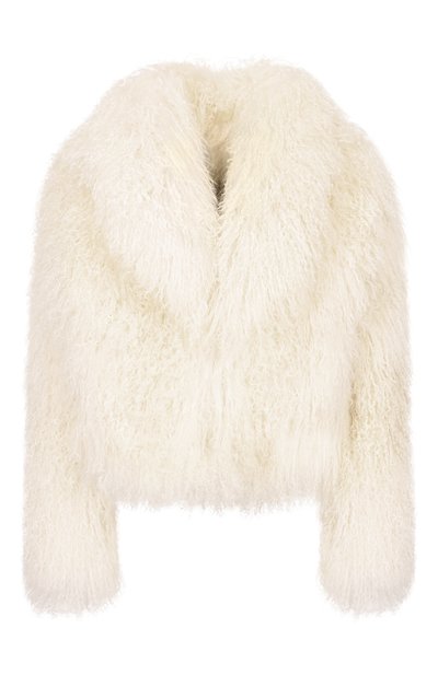 Женская шуба из ламы SASHA KIM, арт. SK-00001885