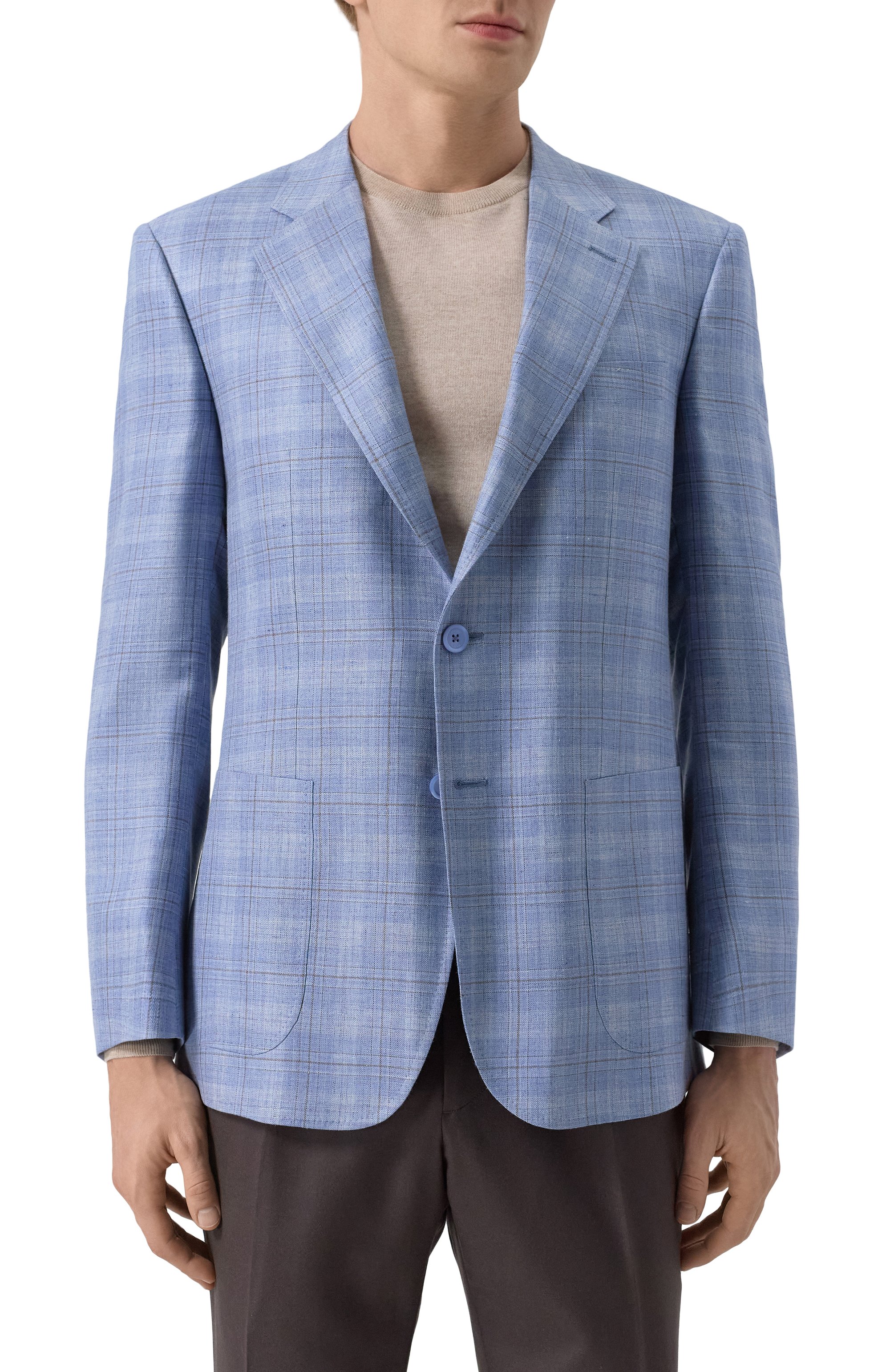 Пиджак из шерсти и шелка STEFANO RICCI, арт. M1RM4322T0/LP51HA, фото 5