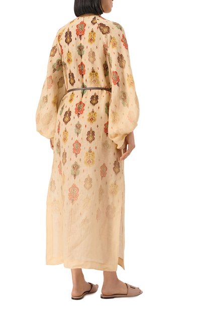 Льняное платье ZIMMERMANN, арт. 1790DRS251, фото 4