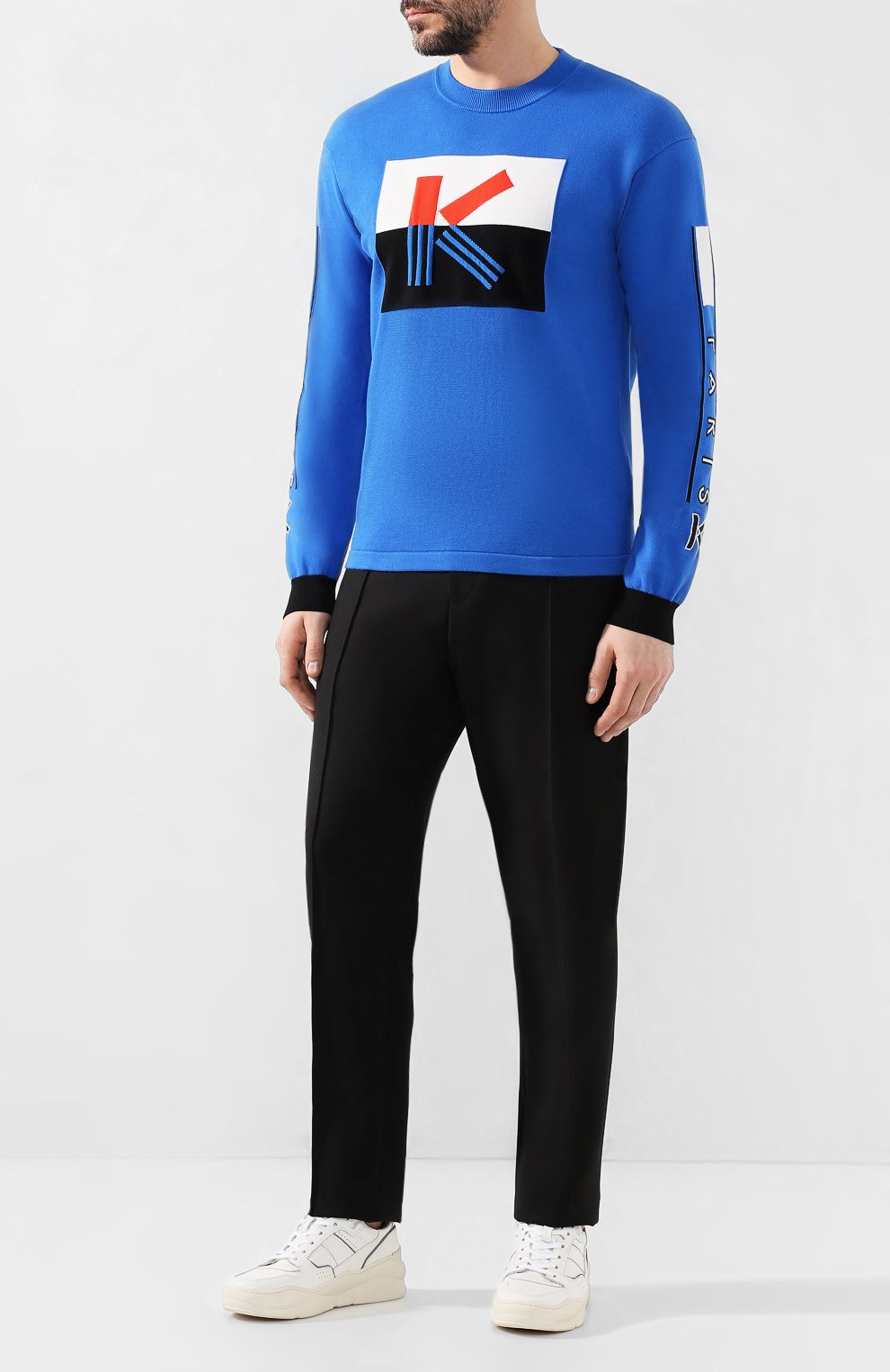 Хлопковый джемпер KENZO, арт. 5PU2403LB, фото 2