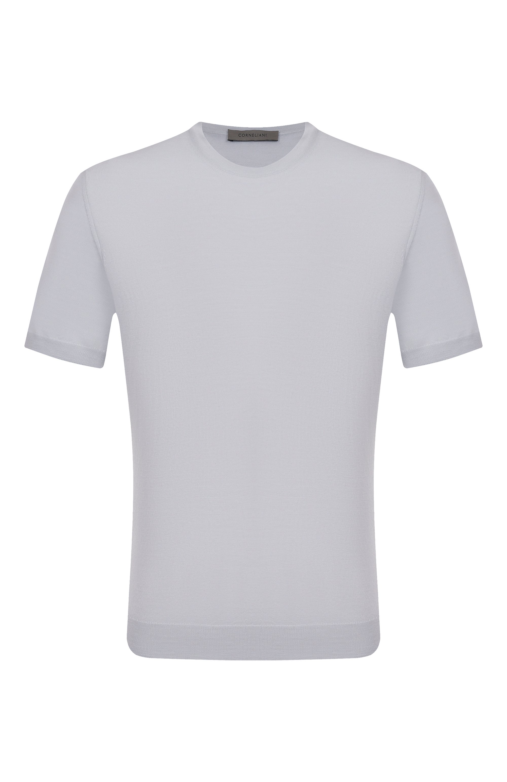 Шерстяной джемпер CORNELIANI светло-серого цвета по цене 59000 руб., арт. 26M525-2625126, фото 1 Шерстяной джемпер CORNELIANI, арт. 26M525-2625126, фото 1