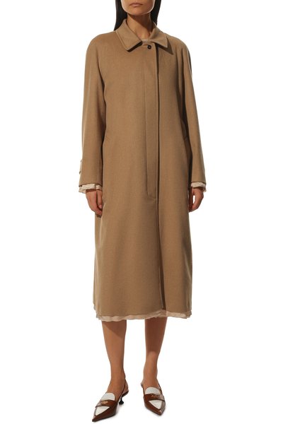 Шерстяное пальто MIU MIU, арт. MS1893-165-F0040, фото 3