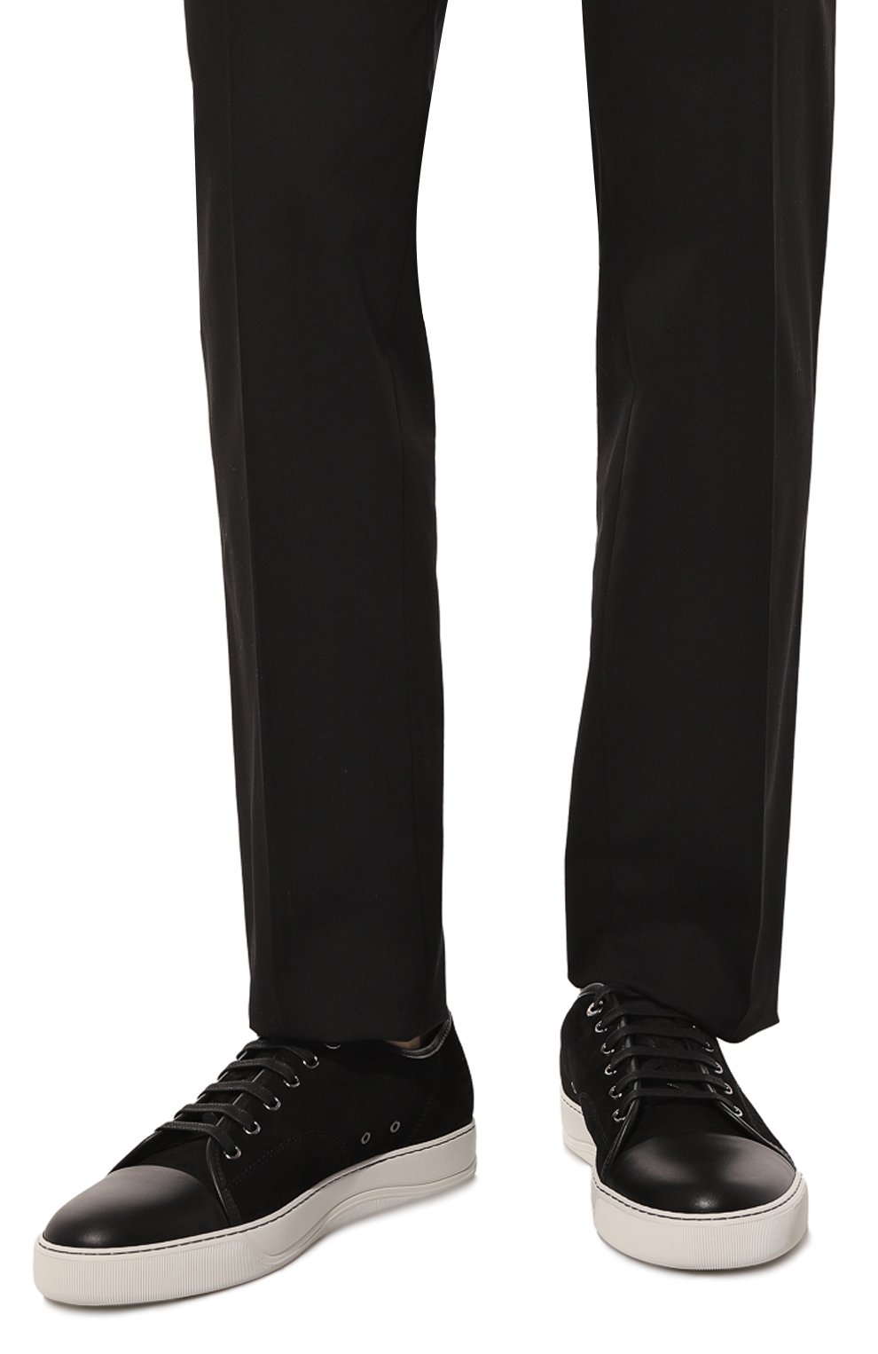 Замшевые кеды dbb1 LANVIN, арт. FM-SKDBB1-ANAP, фото 3