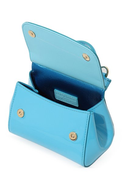 Сумка sicily DOLCE & GABBANA голубого цвета по цене 65900 руб., арт. EB0003/A1067, фото 3 Сумка sicily DOLCE & GABBANA, арт. EB0003/A1067, фото 3