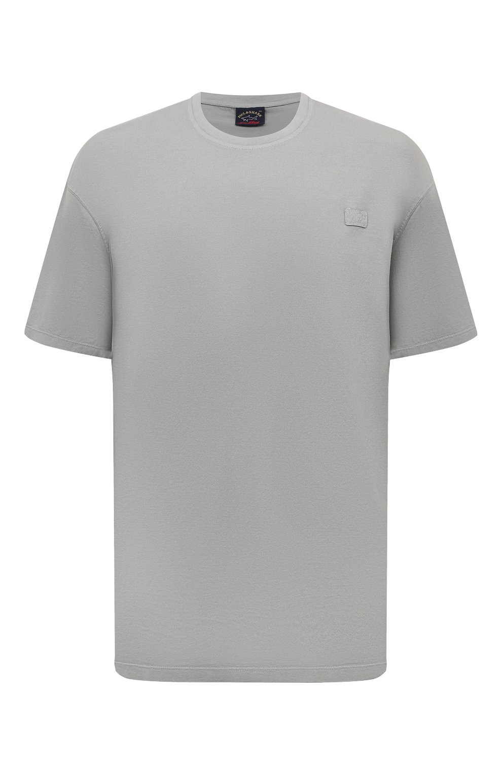 Хлопковая футболка PAUL&SHARK серого цвета по цене 21750 руб., арт. 13311654/3XL-6XL, фото 1 Хлопковая футболка PAUL&SHARK, арт. 13311654/3XL-6XL, фото 1