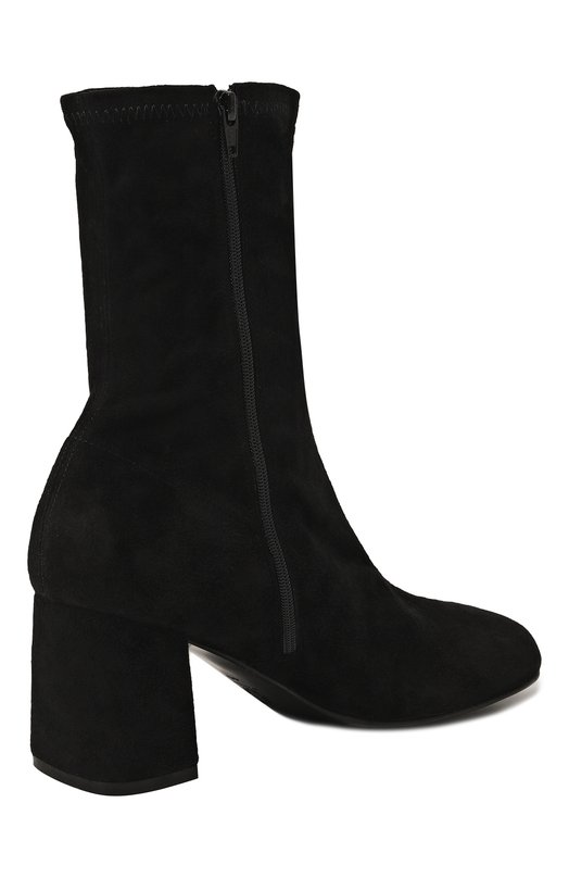 Замшевые ботильоны Dries Van Noten WW232-358/135 Чёрный  WW232-358/135 Фото 5