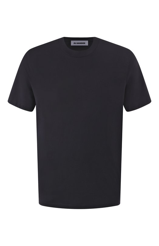 Хлопковая футболка Jil Sander J21GC0004/J45084 Чёрный J21GC0004/J45084