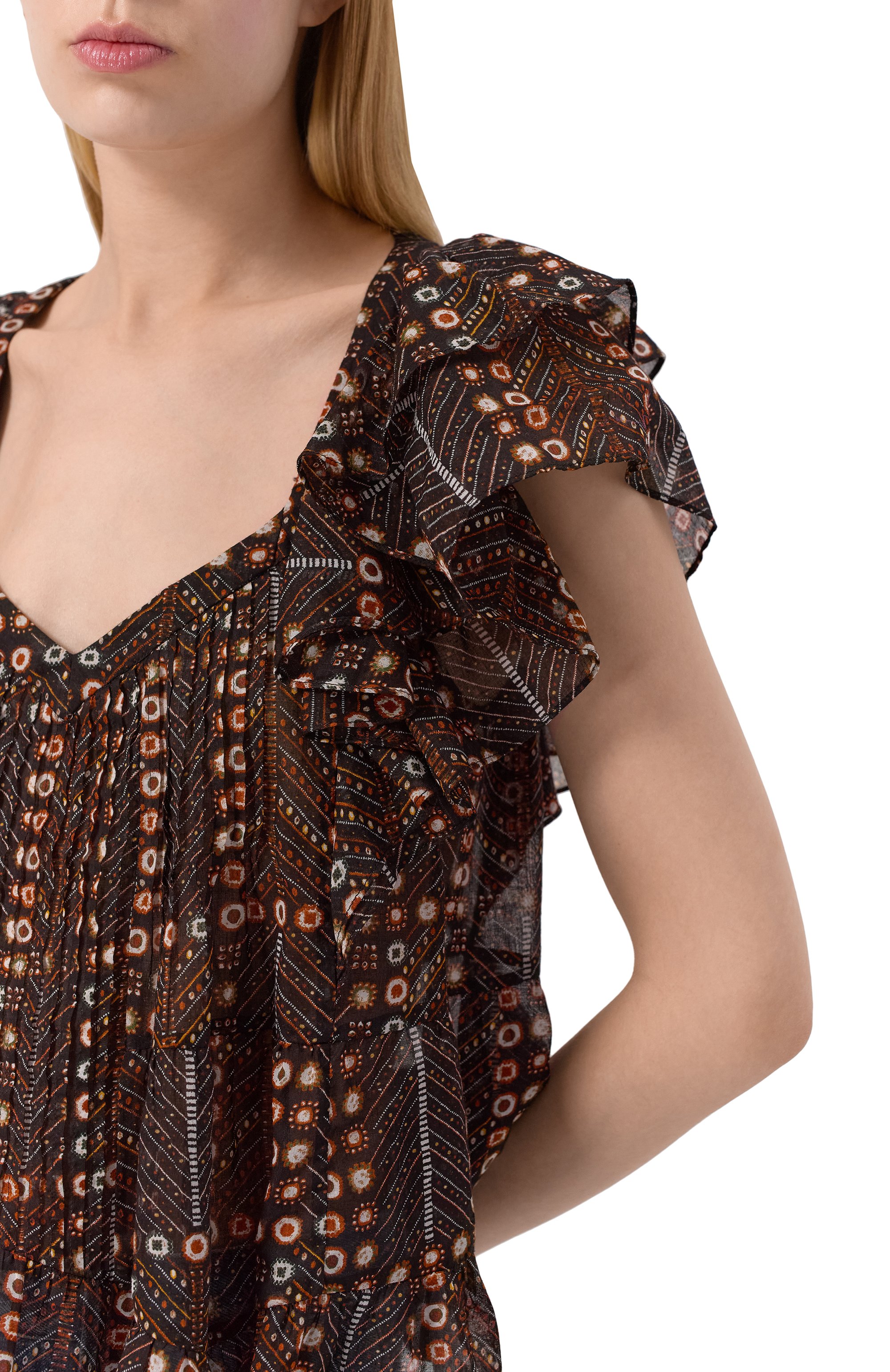 Хлопковый топ ISABEL MARANT ETOILE, арт. 25PHT0033FB-C1J19E, фото 5