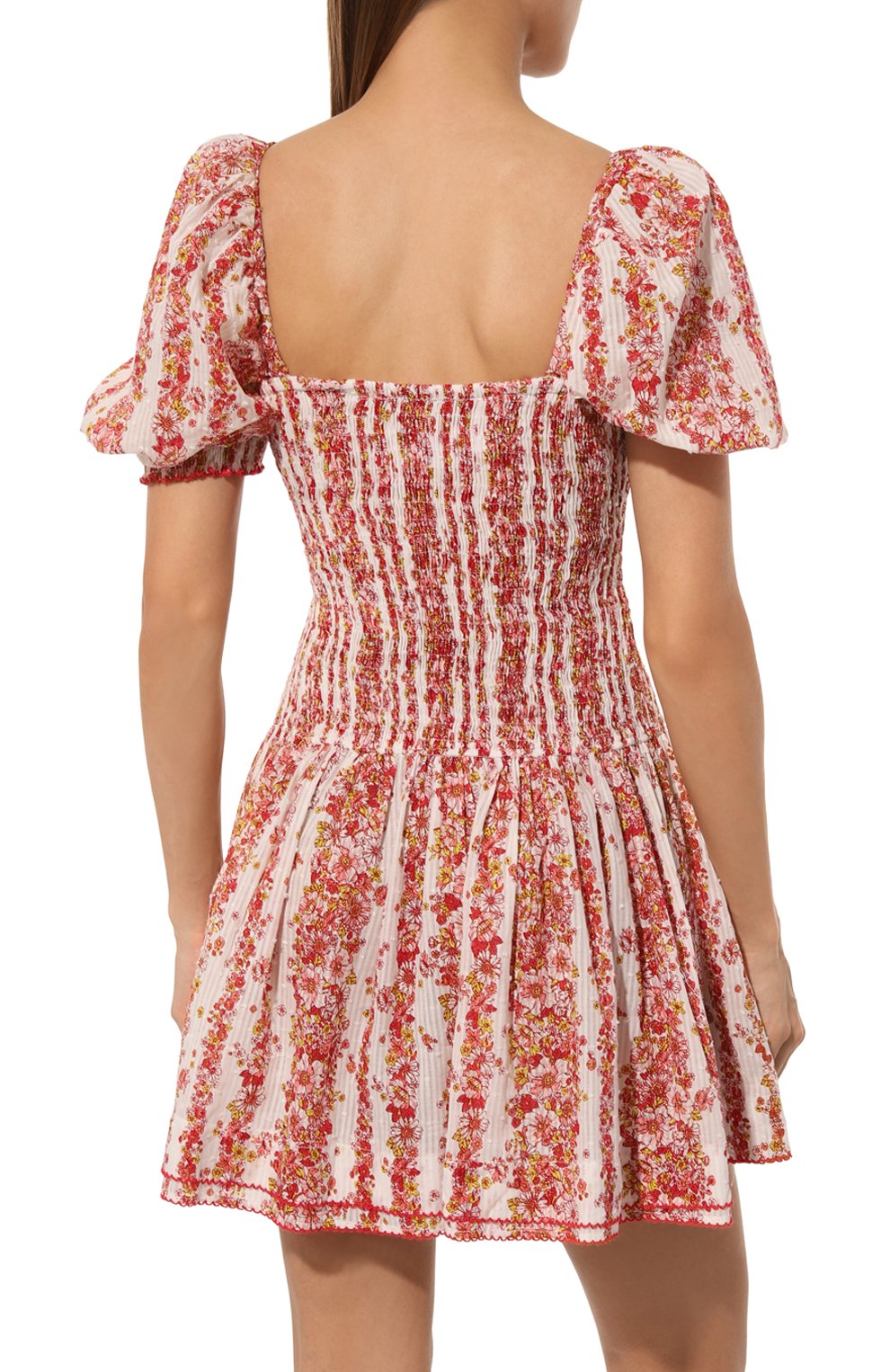 Хлопковое платье POUPETTE ST BARTH, арт. WB6S24N0WFP, фото 4