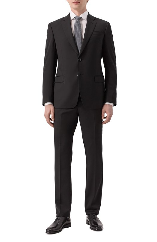 Шерстяной костюм Giorgio Armani GM000007/TE10047 Чёрный GM000007/TE10047