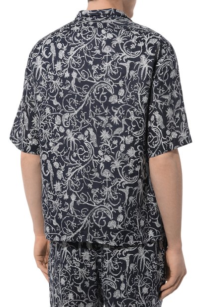 Льняная рубашка KITON, арт. UMC024H08902, фото 4