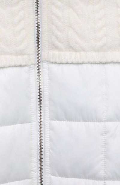 Утепленный жилет GIORGETTI CASHMERE белого цвета по цене 46250 руб., арт. MB1846/8A-14A, фото 3 Утепленный жилет GIORGETTI CASHMERE, арт. MB1846/8A-14A, фото 3