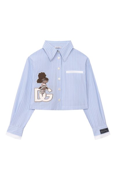 Хлопковая рубашка DOLCE & GABBANA, арт. L56S69/FR54Q