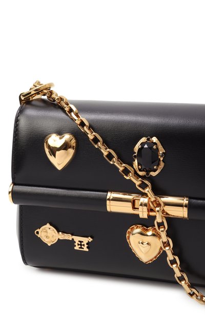 Сумка marlene DOLCE & GABBANA черного цвета по цене 309500 руб., арт. BB7766/AG680, фото 3 Сумка marlene DOLCE & GABBANA, арт. BB7766/AG680, фото 3