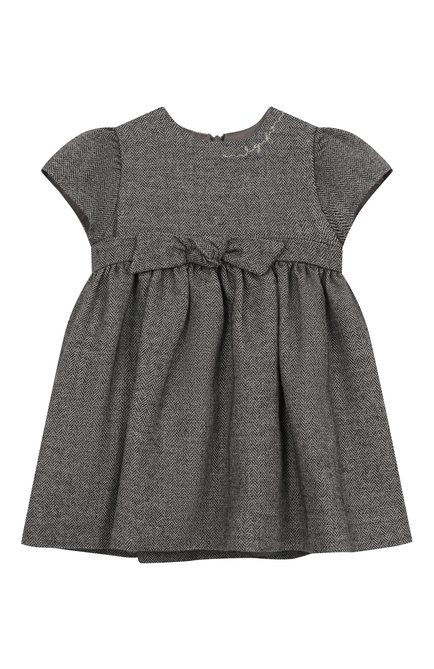 Платье из шерсти и вискозы IL GUFO, арт. A25GVM0002W0065/3M-9M