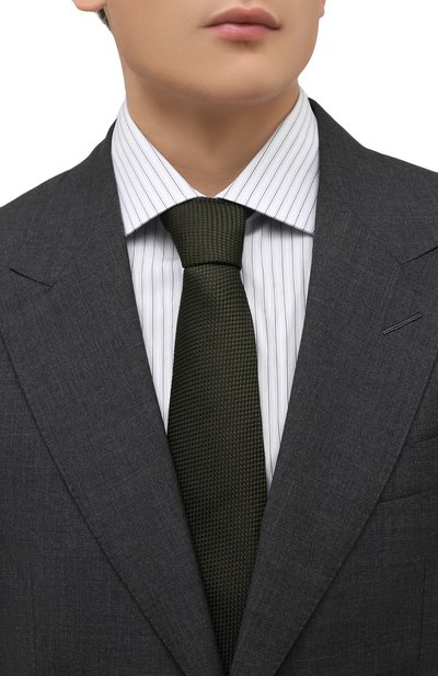 Шелковый галстук CORNELIANI, арт. 88U302-1820305/00, фото 2