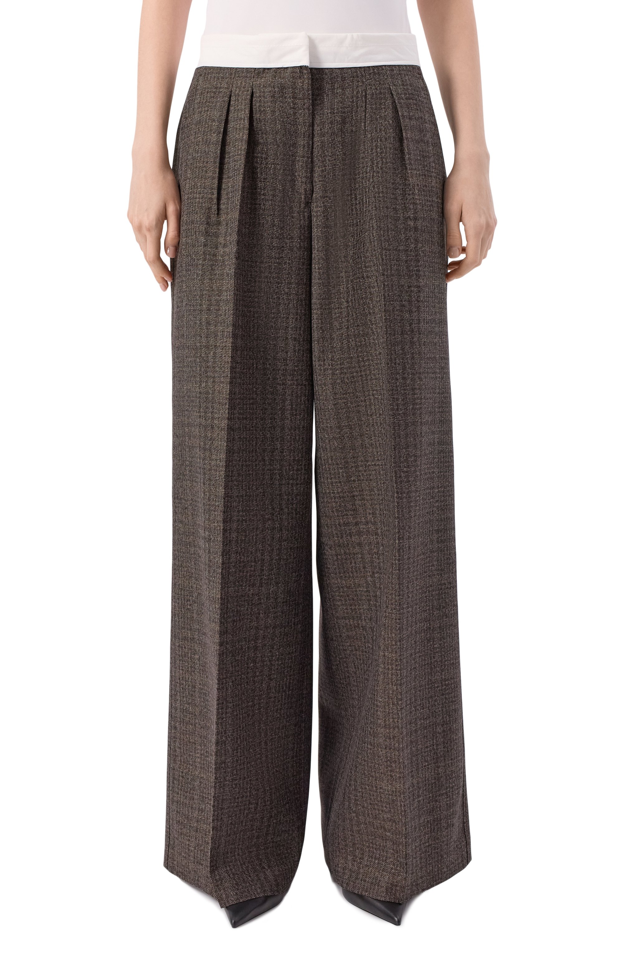 Шерстяные брюки OFFICINE GENERALE, арт. W25WTLG453, фото 3