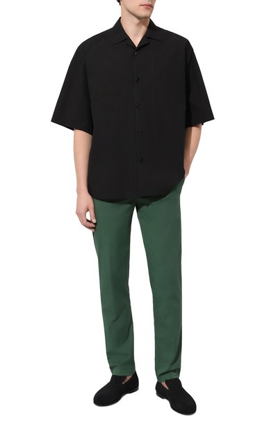 Брюки из хлопка и шелка KITON, арт. UFPPEK0606D, фото 2