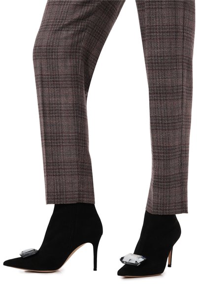 Замшевые ботильоны jaipur GIANVITO ROSSI, арт. G73126/85RIC, фото 3